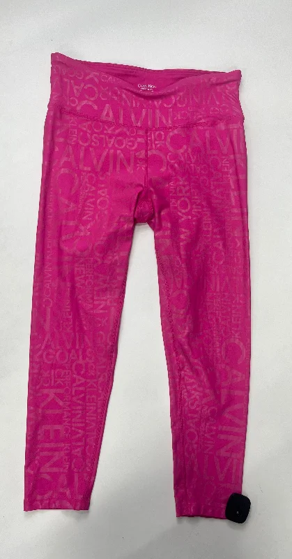 American Style Athletic Leggings By Calvin Klein Performance  Size: L