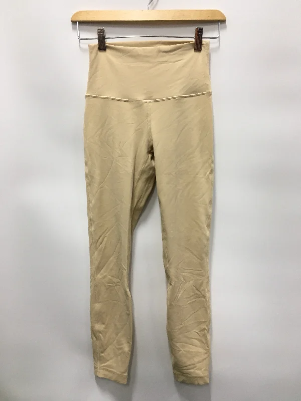 Casual Fit Athletic Leggings By Lululemon  Size: 4