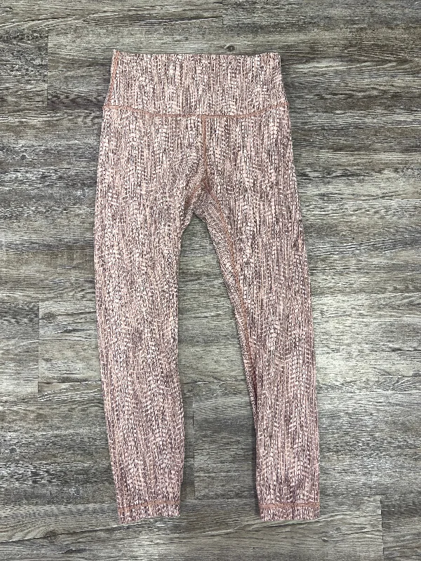 Celebrity Style Athletic Leggings By Lululemon Size: 8