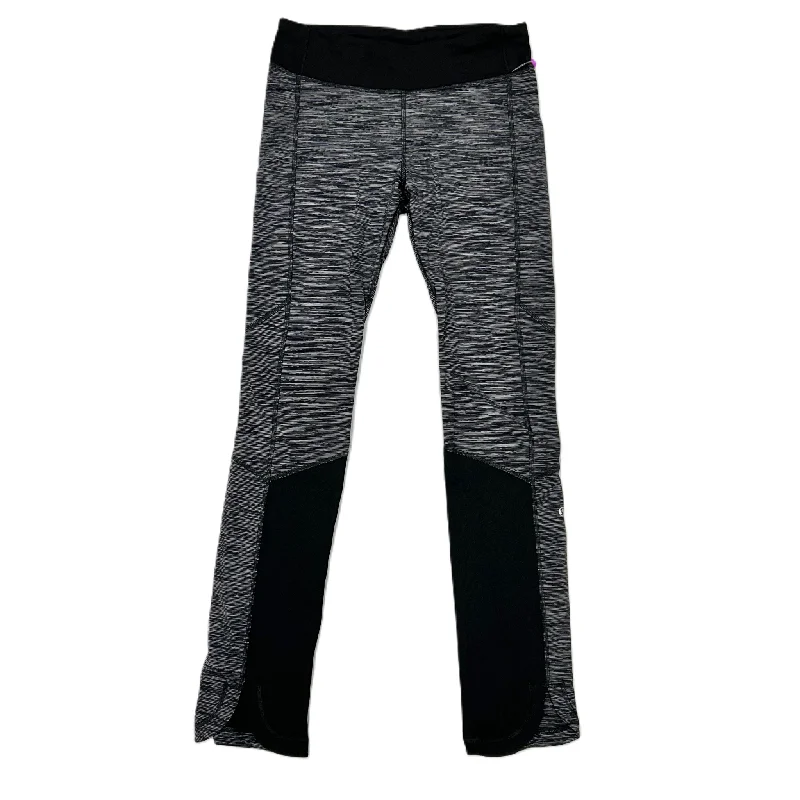 College Style Athletic Leggings By Lululemon  Size: M