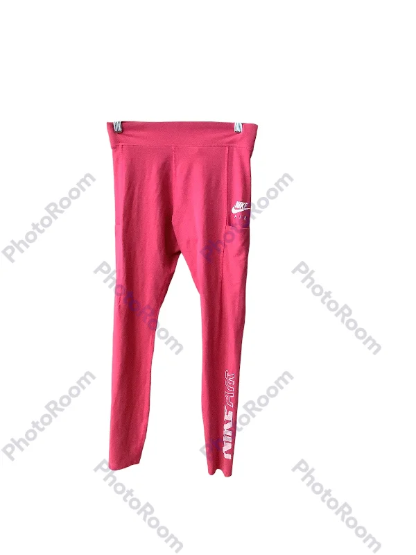 Relaxed And Casual Athletic Leggings By Nike Apparel  Size: M
