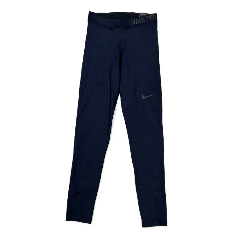 Comfortable Tops Athletic Leggings By Nike Apparel  Size: S