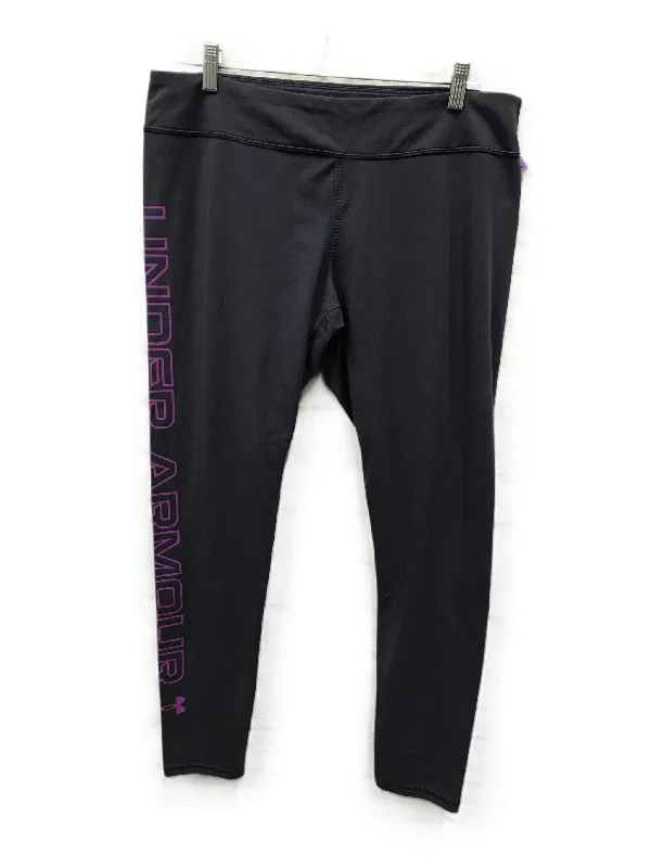 Trendy Comfort Athletic Leggings By Under Armour  Size: Xl