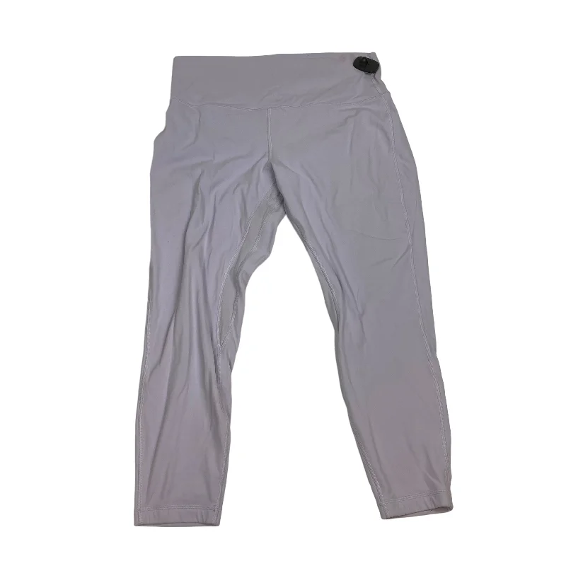 Soft Fabrics Athletic Leggings Capris By Lululemon  Size: 14