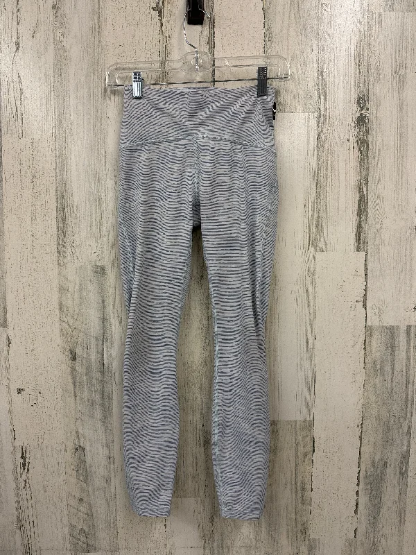 High Street Fashion Blue Athletic Leggings Lululemon, Size 4