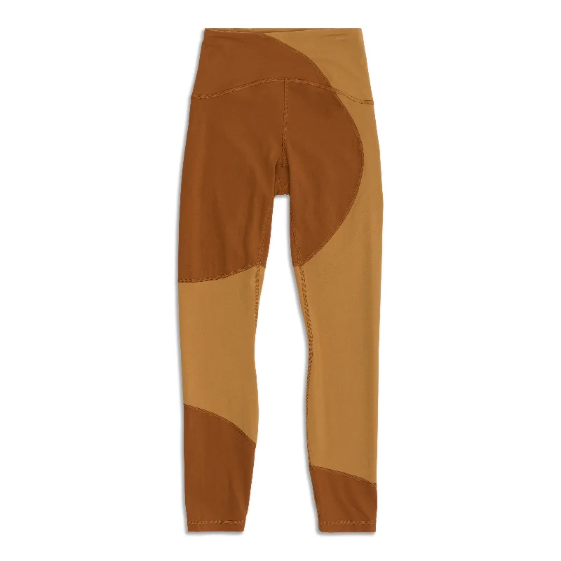 Creative Prints Colour Block High-Rise Tight - Resale