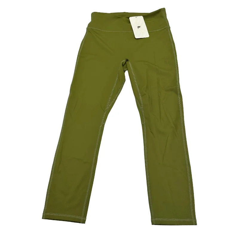 Personalized Design GREEN ATHLETIC LEGGINGS CAPRIS by FABLETICS Size:M