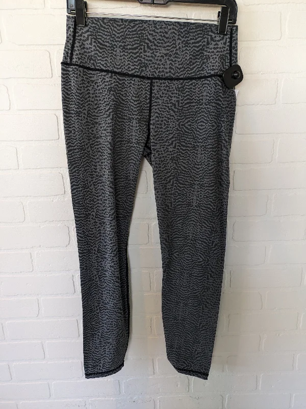 Casual Chic Grey Athletic Leggings Varley, Size 12