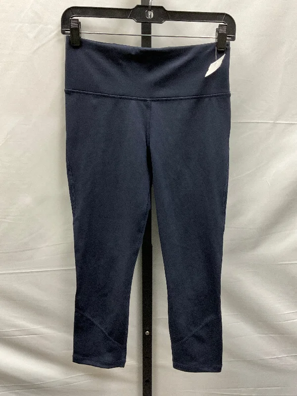 Fresh And Fashionable Navy Athletic Leggings Capris Kirkland, Size S