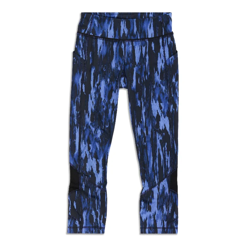 Bright Colors Pace Rival Mid-Rise Crop 22” - Resale
