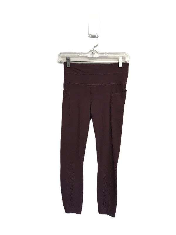 Sports And Leisure Red Athletic Leggings By Athleta, Size: S