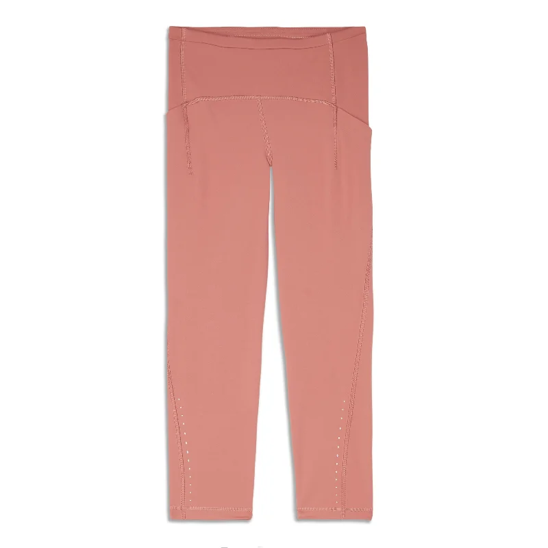 Sporty Elegance Swift Speed High-Rise Crop - Resale