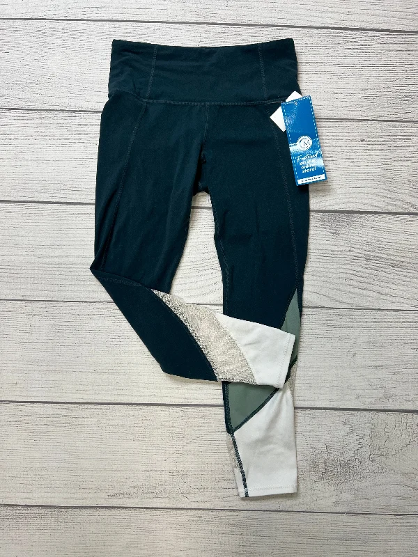 Carefree Style Teal Athletic Leggings Athleta, Size S