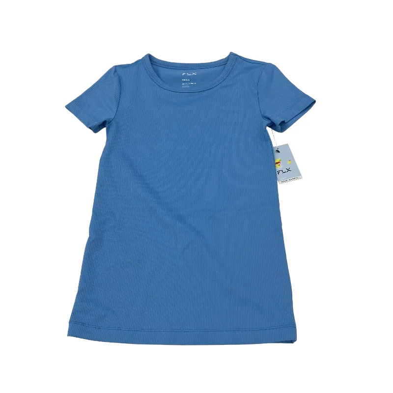 European Plan BLUE ATHLETIC TOP SS by FLX Size:S