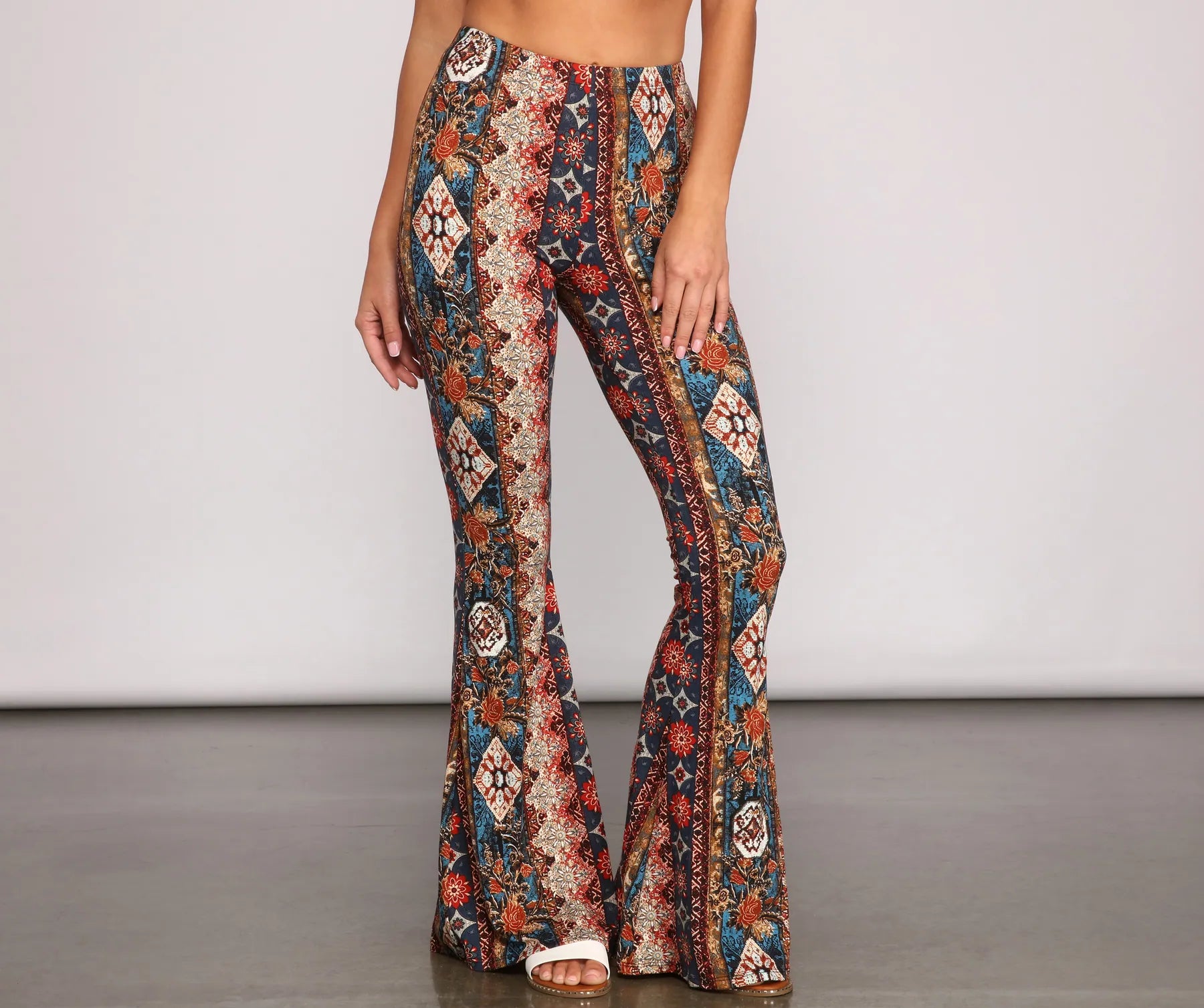 End Of The Year Bohemian Beauty Flare Pants