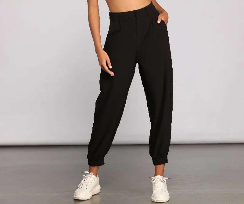 Casual And Versatile Casual-Chic Trouser Joggers