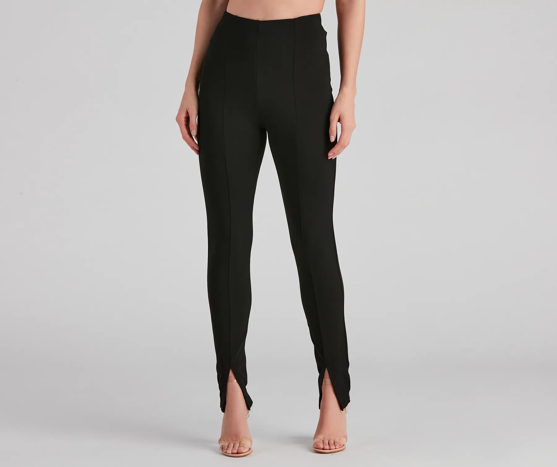 Mid-length Style Chic Status High Waist Pants