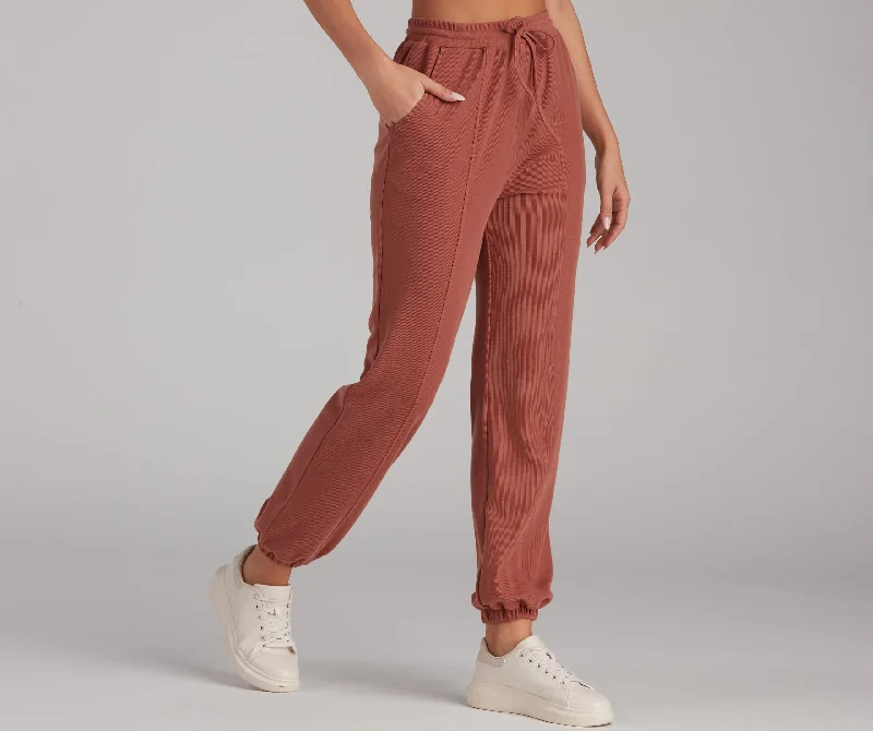 Minimal Classic Chill Moment Drawstring Joggers