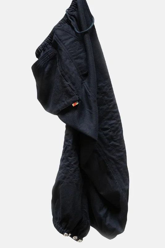 Comfortable Mind Flap/Snap Cashmere Wool Pant Loropiana Favola Move Sailors Surplus Navy