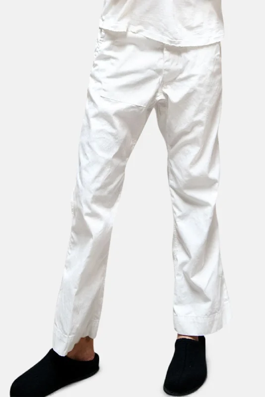 Economic Outlook French Sailor Japanese/Twill Pant Sailorwhite
