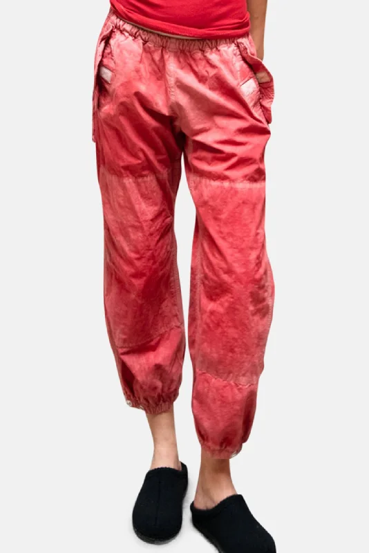 Sports Trend Outofsight Poplin/Air Flap/Snap Jump Pant Red Plant