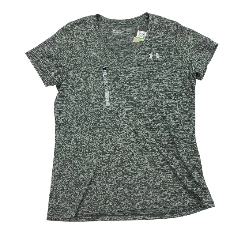 Playful Style GREY ATHLETIC TOP SS by UNDER ARMOUR Size:L