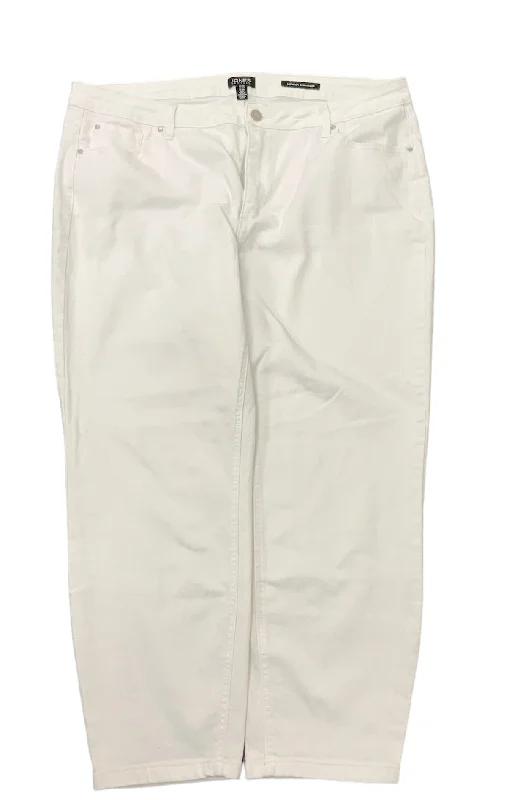 Retro Design JonesNY Women's Jean 16 White