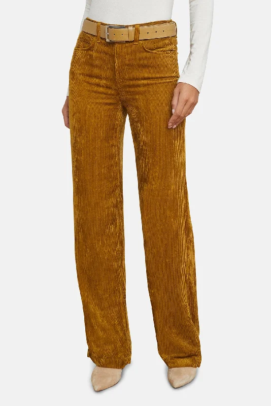 Fashion Comfort Scottie Corduroy Jean Bronze
