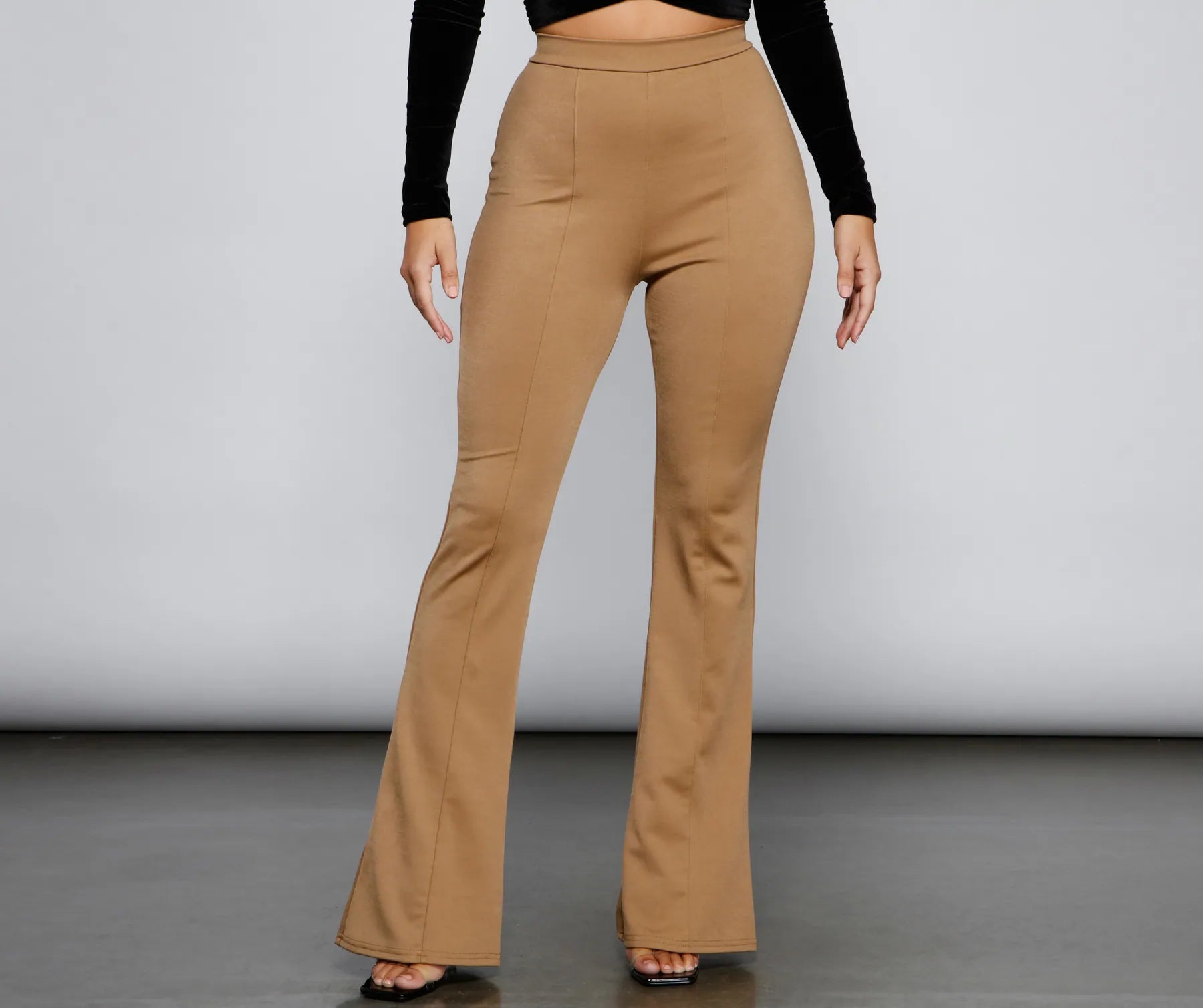 Romantic And Fresh Locked In High Waist Ponte Pants