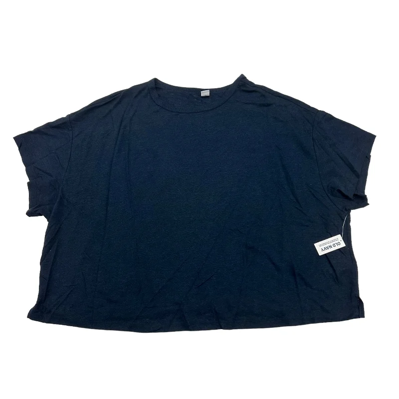 Youthful Navy Top Short Sleeve Old Navy, Size 2x