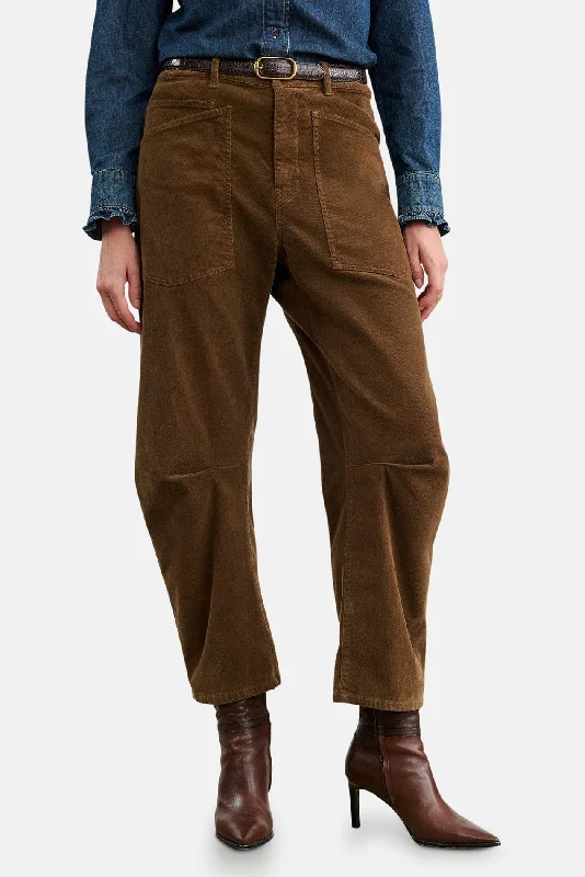 Layered Style Shon Corduroy Pant Cigar Brown