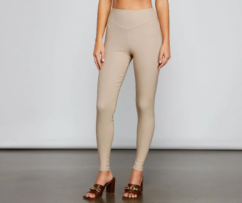 Warm Wear On Point High Waist Leggings