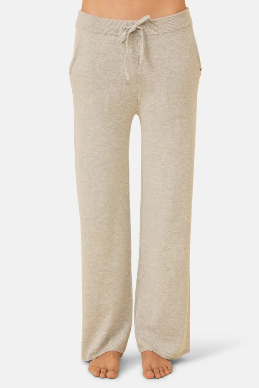 Warm Comfort Bianca Cropped Pant Heather Grey