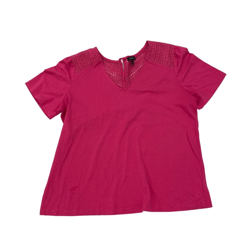 Cozy Street Style PINK TRIBAL TOP SS, Size 2X