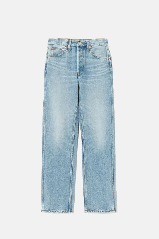Elegant Design 70s Straight Comfort Stretch Jean Mid 90s