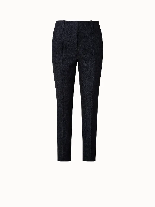 Smart Casuals Stretch Denim Slim Pants