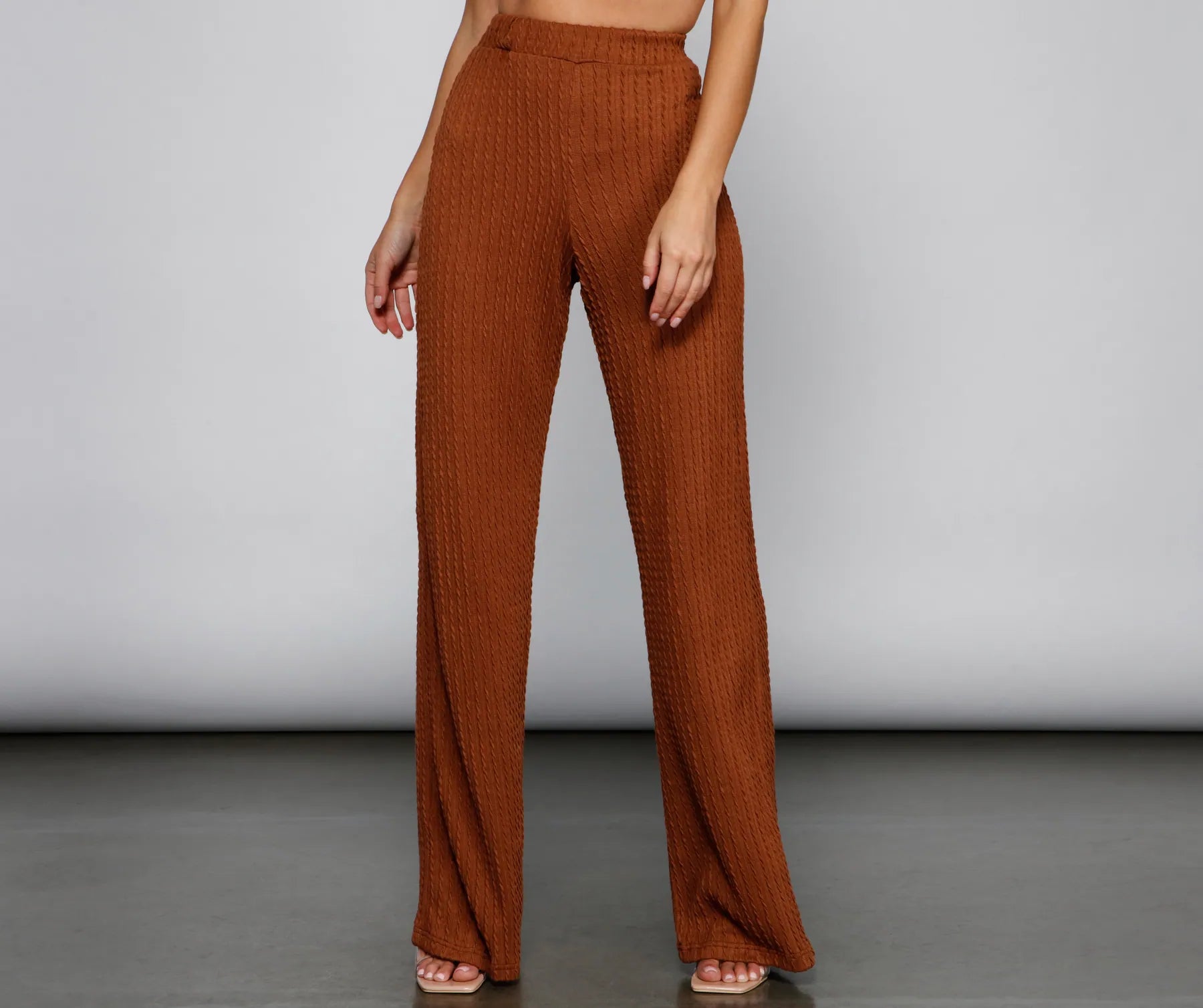 Trendy Dresses The Everyday Wide-Leg Knit Pants