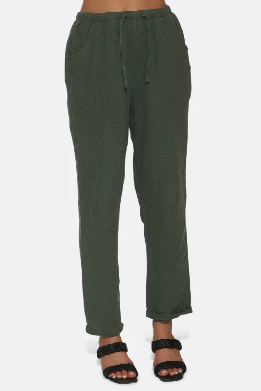 Innovative Design Dune Gauze Pant Basil