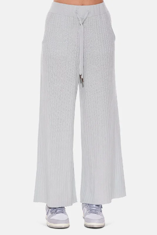 Cozy Outerwear Sophie Wide Leg Pant Geyser