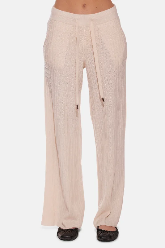 Fashionable Ease Sophie Wide Leg Pant Ricotta