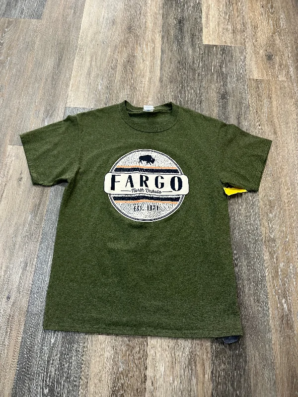 Minimal Comfort Top Short Sleeve By Port & Company In Green, Size: M
