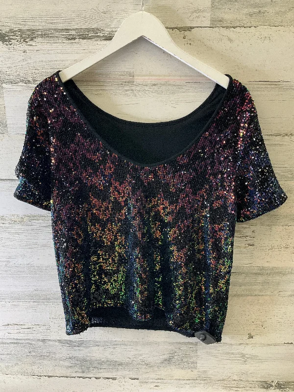 Breezy Style Top Short Sleeve By Sanctuary In Multi-colored, Size: M
