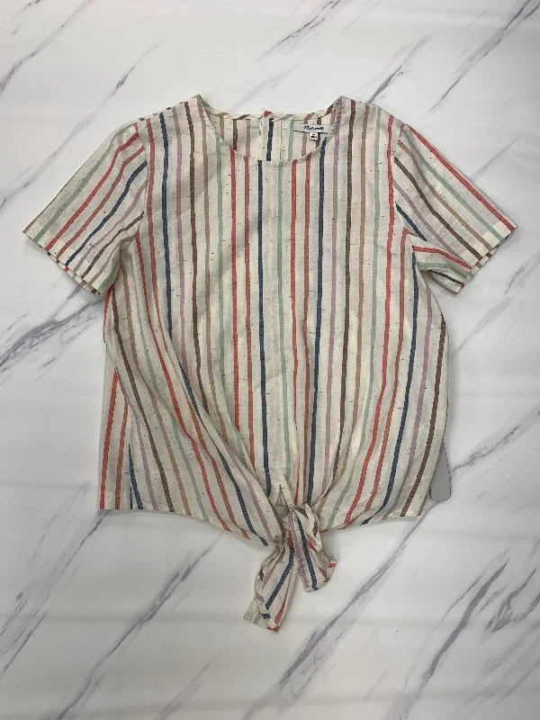 Classic Series Top Short Sleeve Designer By Madewell, Size: Xs