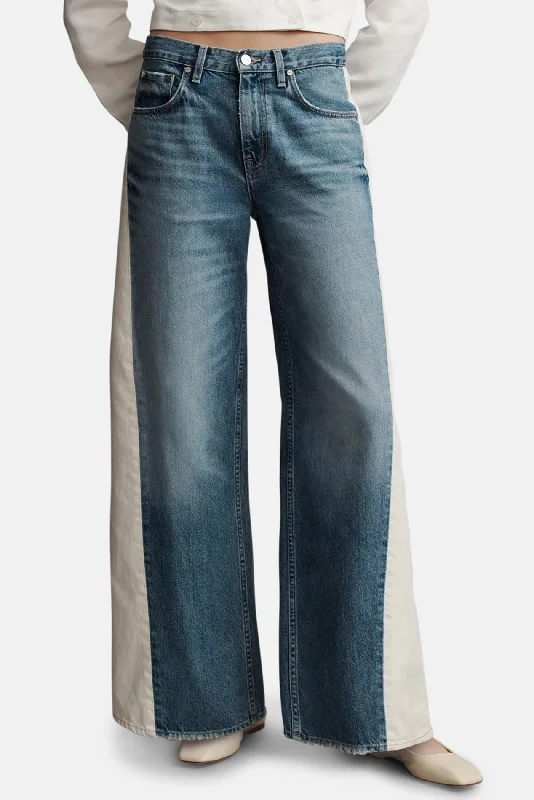 Classic Items Ramblin Man Jean in White/Vintage Denim