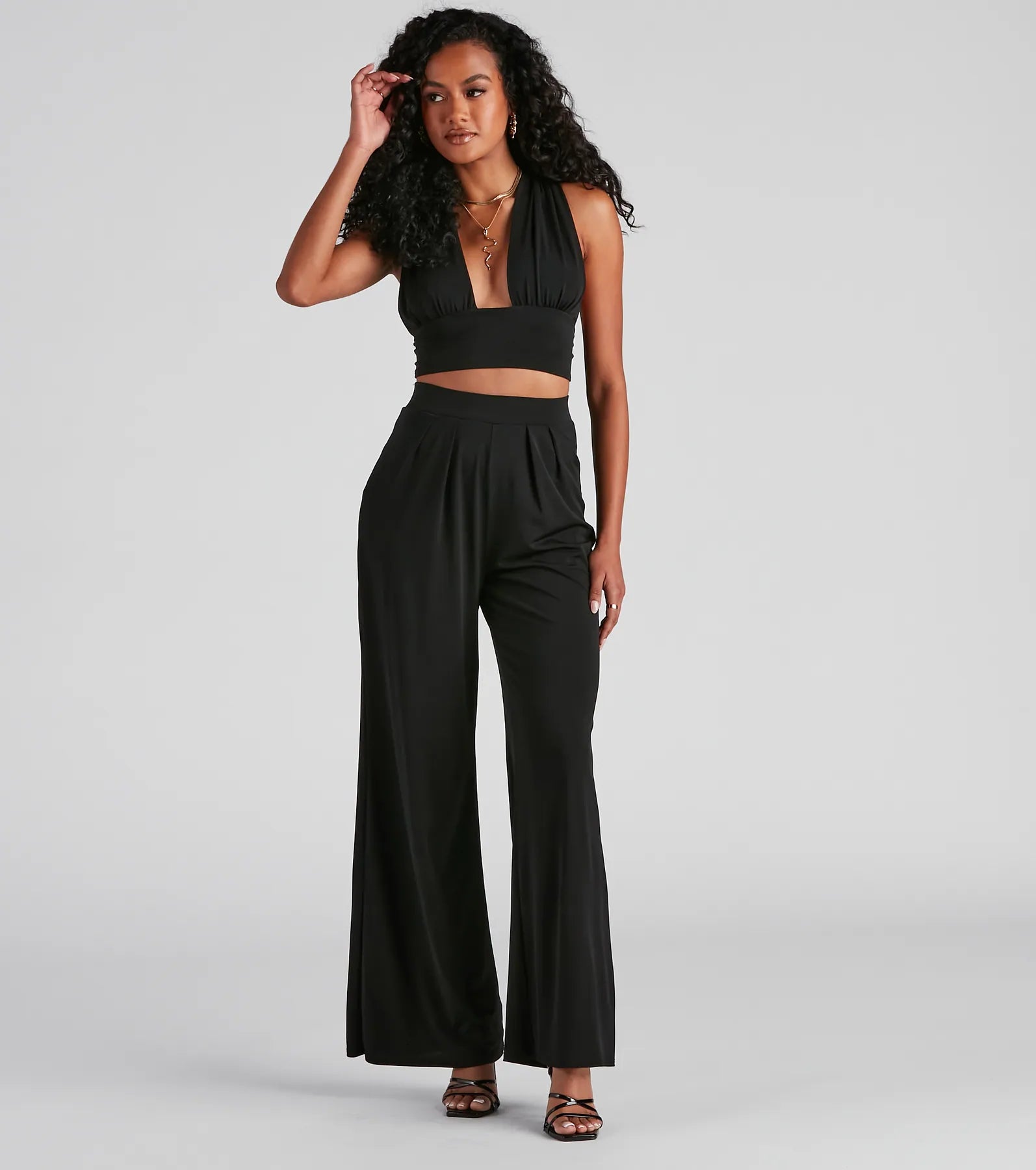 Soft Comfort Whisked Away Wide-Leg Pants