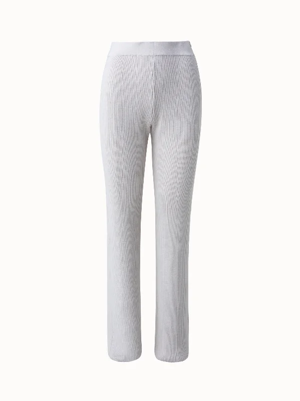 Comfy Chic Wear Wool Rib Knit Pant