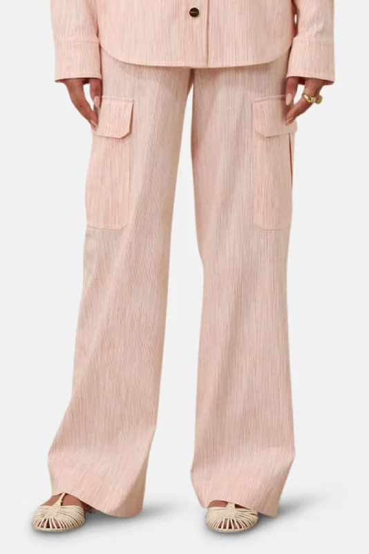 Stylish Fit Tranquillity Stripe Track Pant Red/Orange