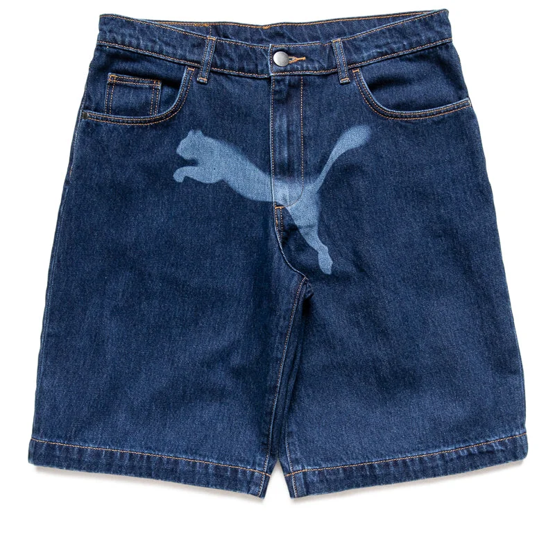 Youthful Style A$AP Rocky x Puma Denim Short - Dark Denim