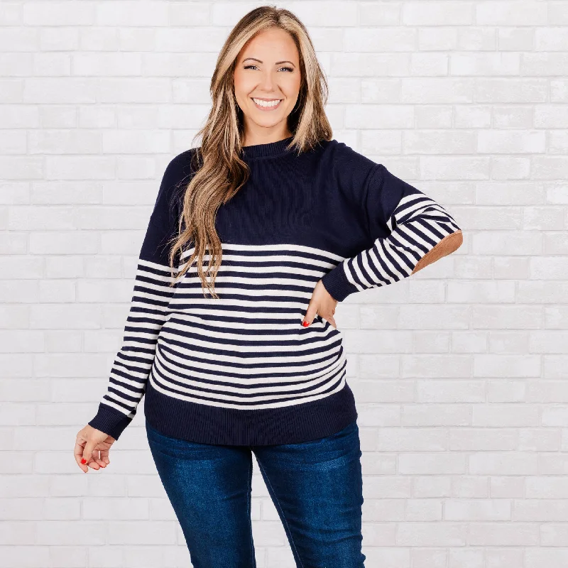 High-quality Styles As You Wish Top, Navy