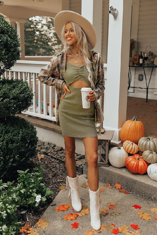 Windbreaker fashion Chic To The Max Cut Out Dress
